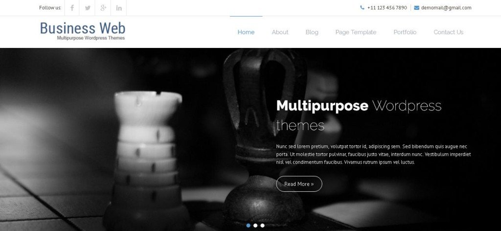 Business Web WordPress themes