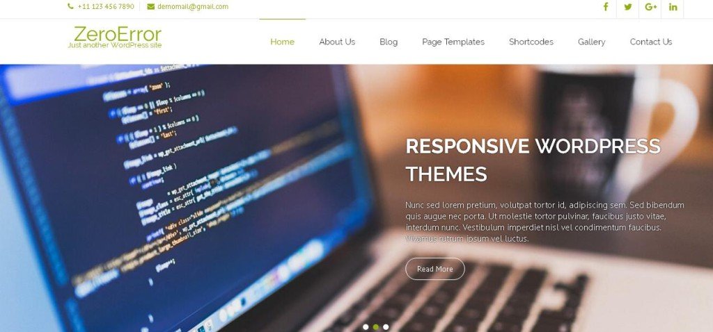 ZeroError WordPress Themes