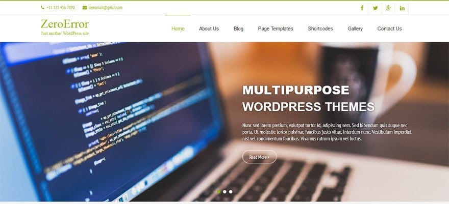 WordPress Business Theme