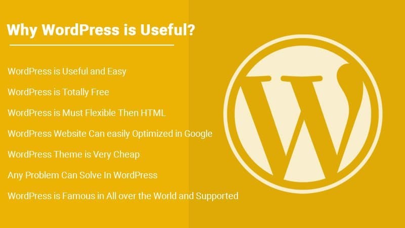 WordPress is Useful