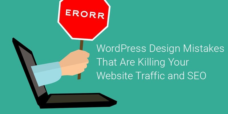 WordPress Design Mistakes