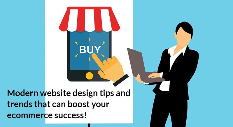 Modern website design tips