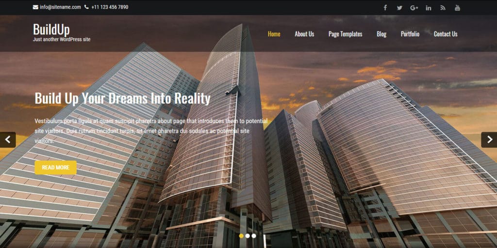 The Best WordPress free Themes with Sidebar Navigation Grace Themes