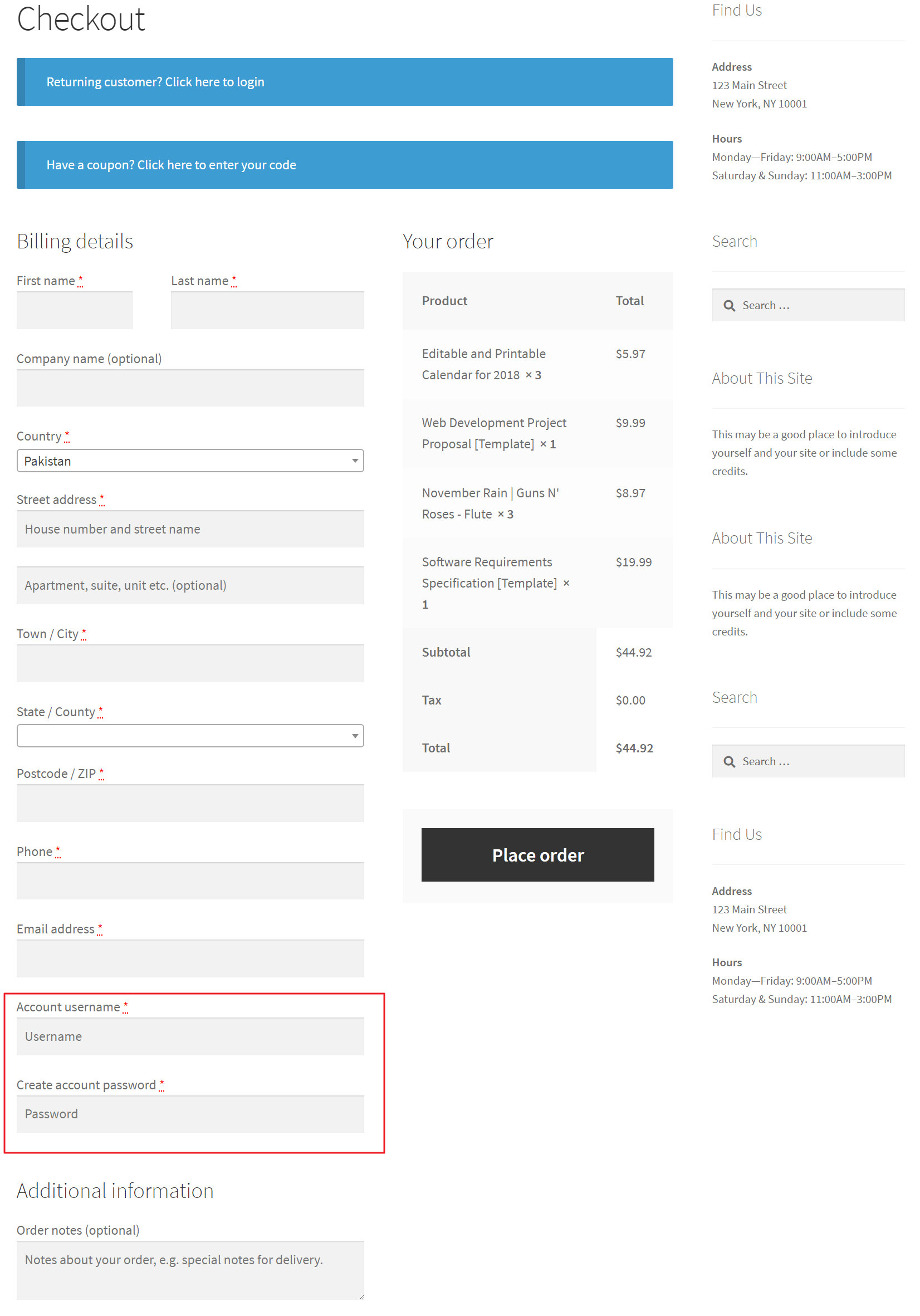 Registration Form to WooCommerce