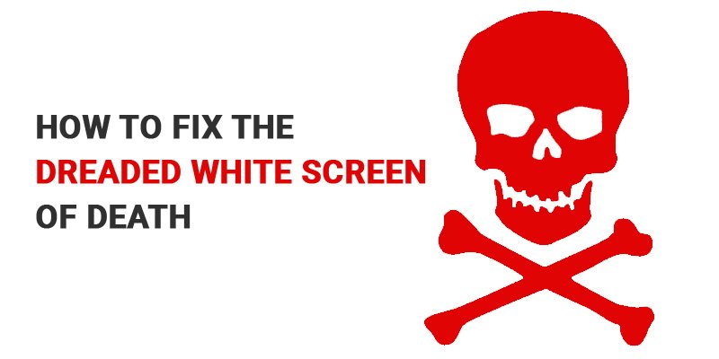 White screen fix