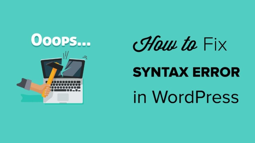 How To Fix Syntax Error In WordPress Grace Themes