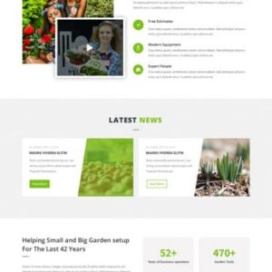 Organic Farm WordPress Theme