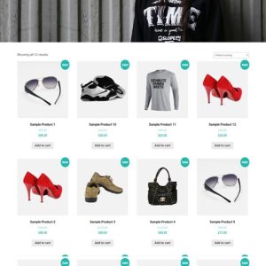 Free Ecommerce Marketplace WordPress Theme