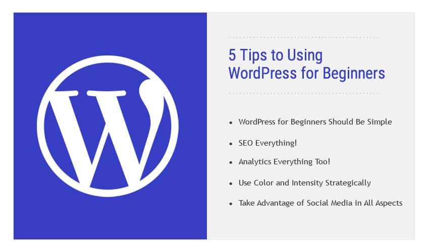 5 Tips to Using WordPress for Beginners - Grace Themes