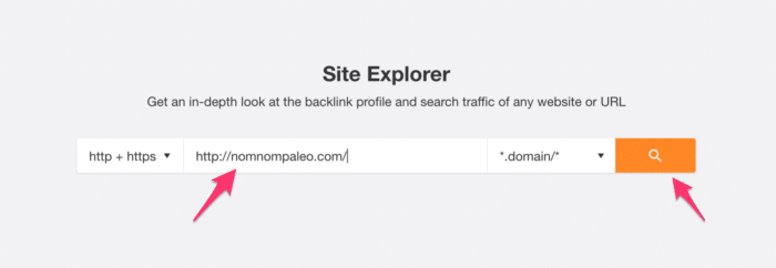 site explorer