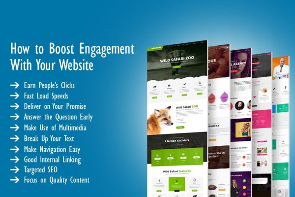 How to Boost Engagement With Your Website - Grace Themes
