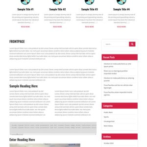 Free Campaign WordPress Theme