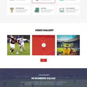 Sports Academy WordPress Theme