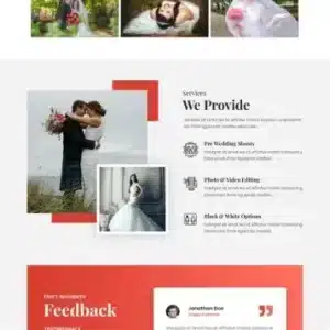 Wedding Photography WordPress Theme