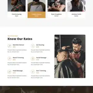 Hair Salon WordPress Theme