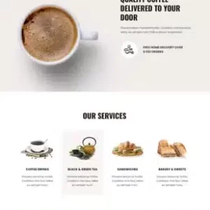 Coffee Shop WordPress Theme