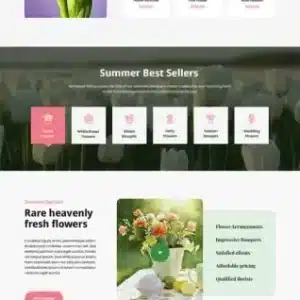Flower Shop WordPress Theme