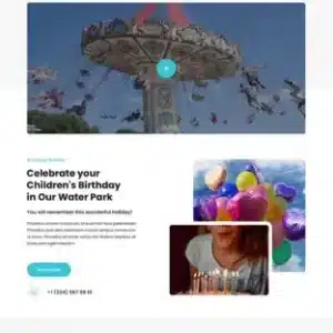 Amusement Park WordPress Theme
