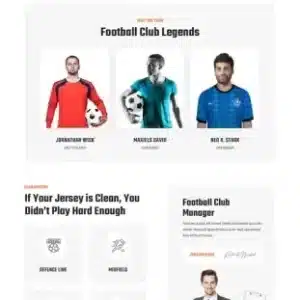 Football WordPress Theme