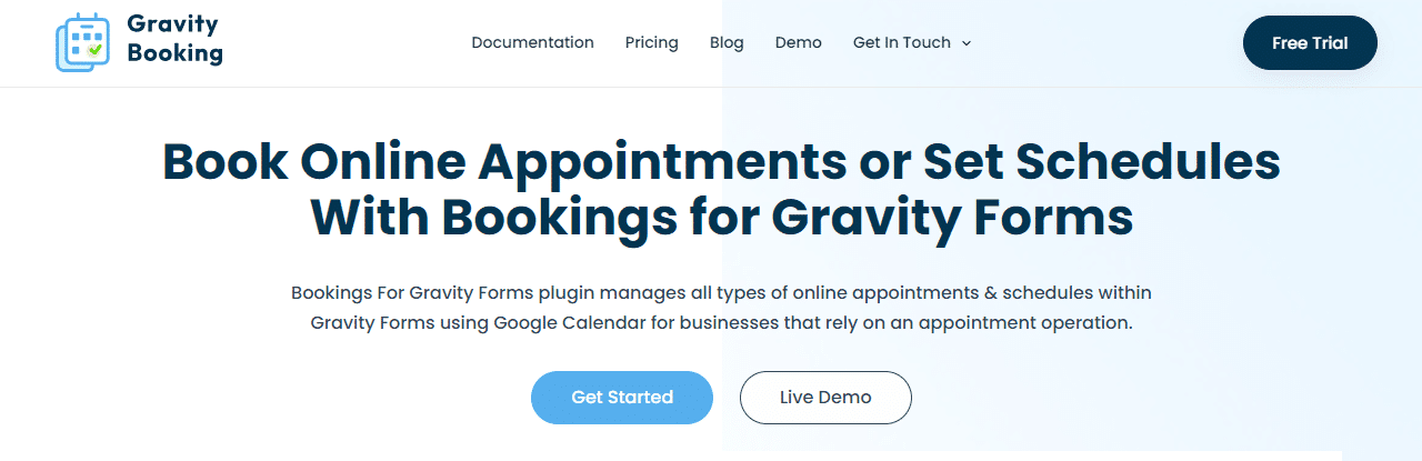 Gravity Booking