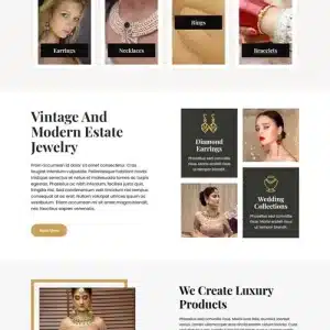Free Jewellery WordPress Theme