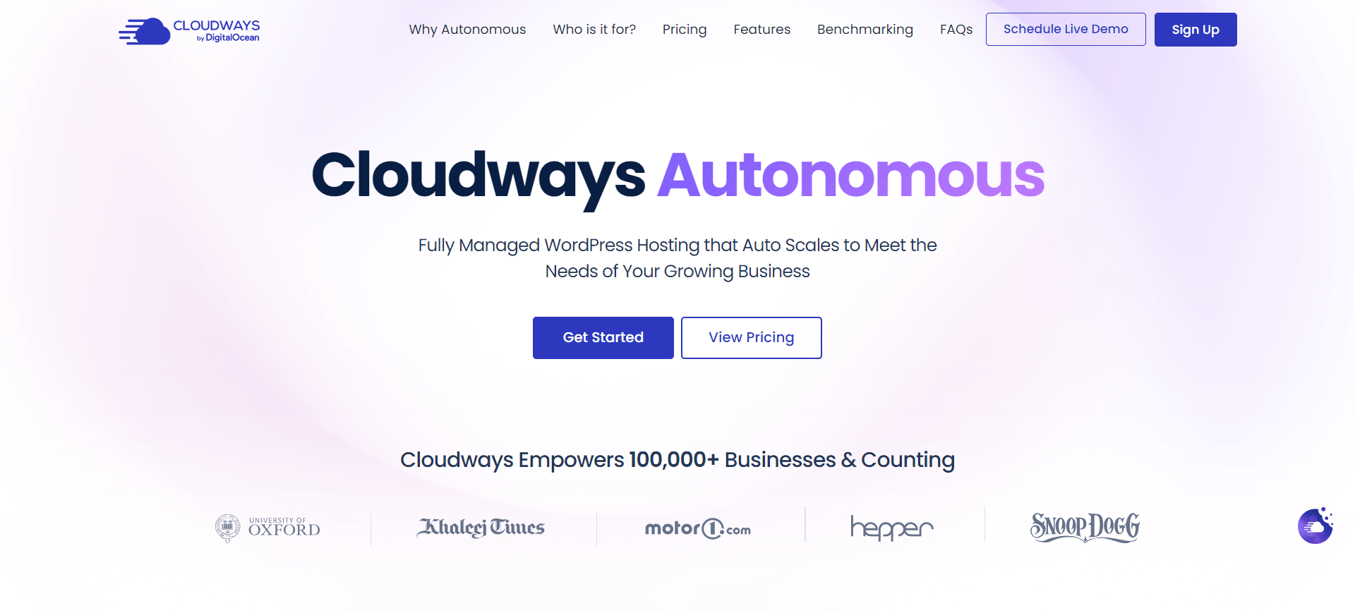 Autonomous by Cloudways