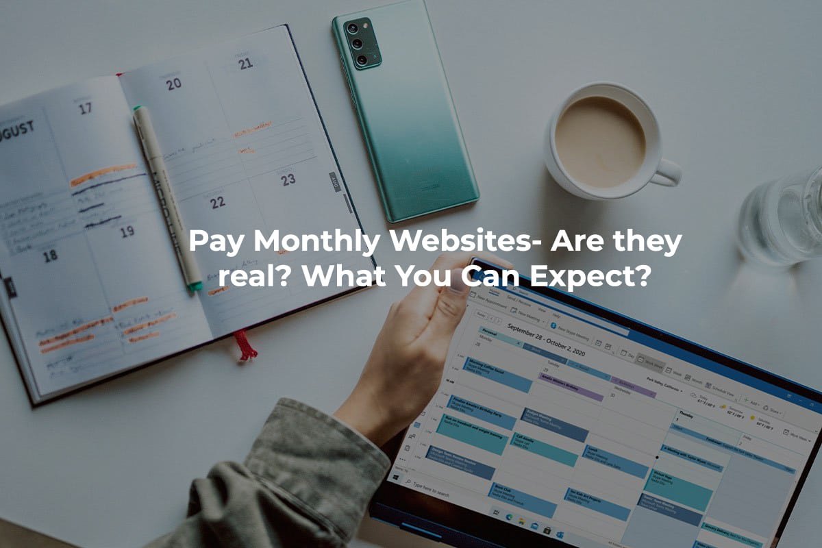 Pay Monthly Websites
