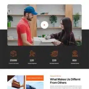 Shipment tracking theme