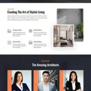 Luxury Interior WordPress theme