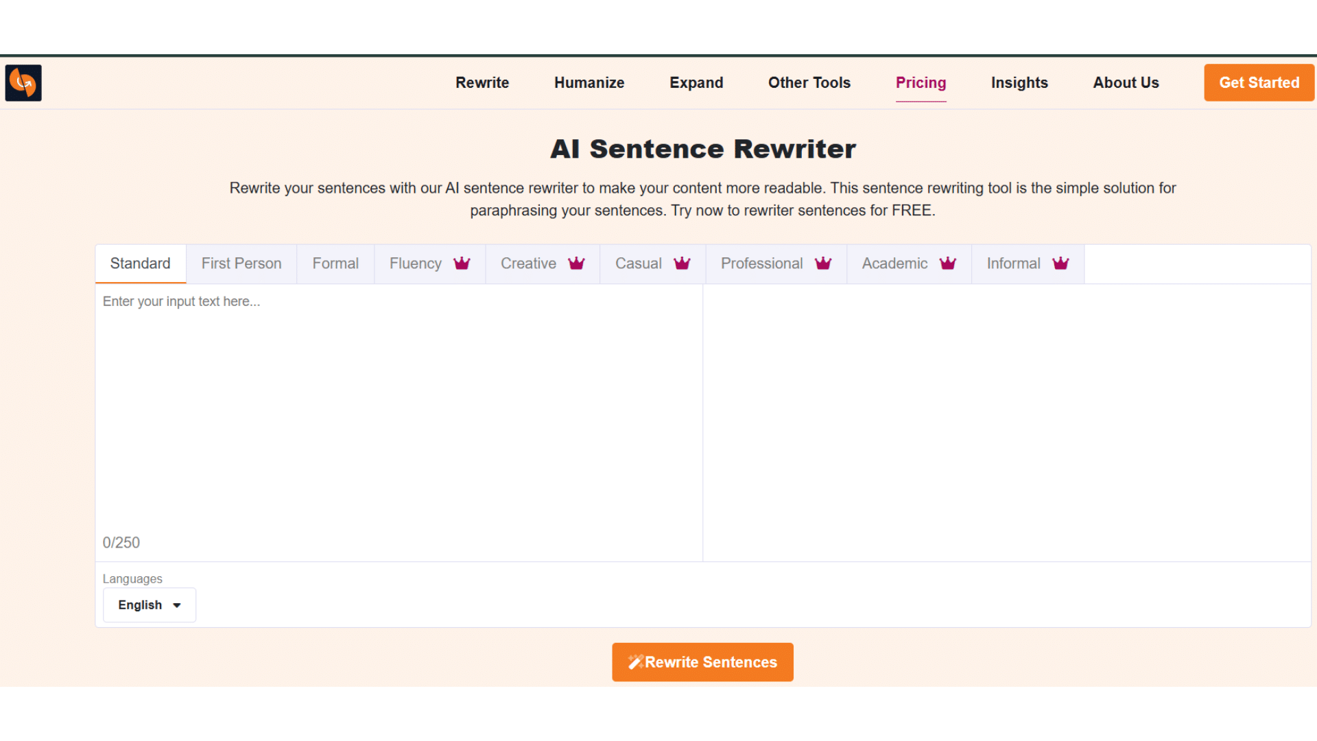 Sentence Rewriter