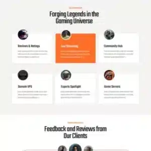 Gaming WordPress Theme