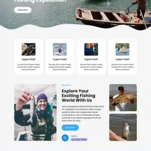Free Aqua Farm WordPress Theme