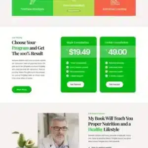 Nutritionist WordPress Theme