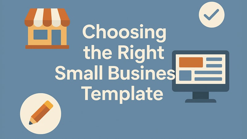 Choosing The Right Small Business Template