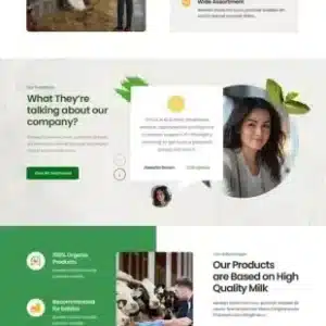 Dairy Farm WordPress Theme