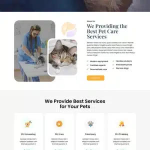 Free Veterinary WordPress Theme