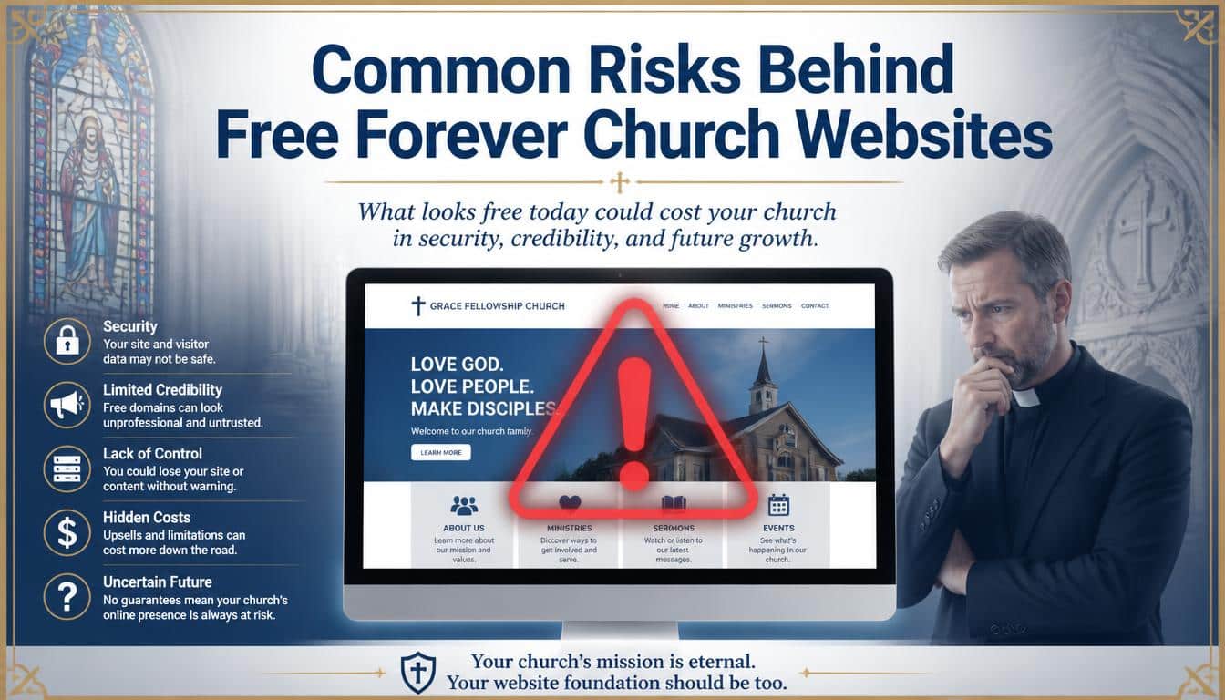 Common Risks Behind  Church Websites