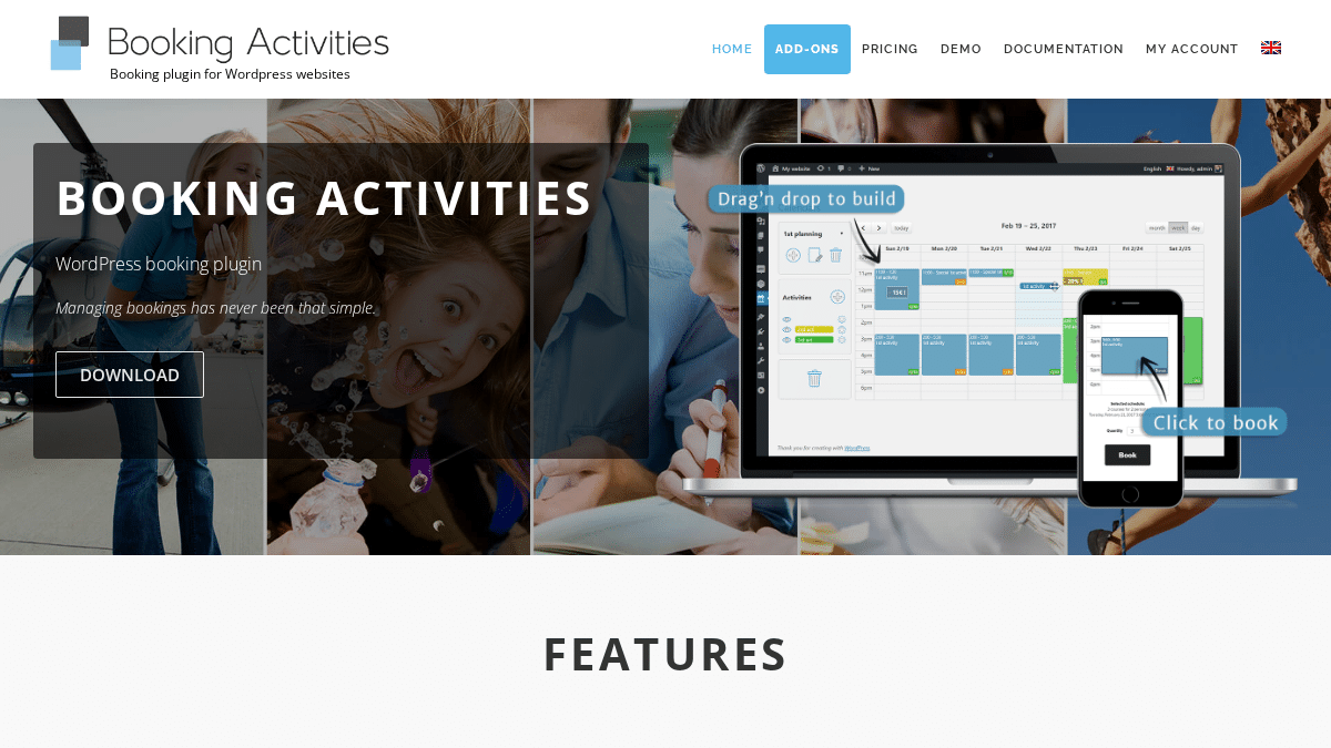 Booking Activities