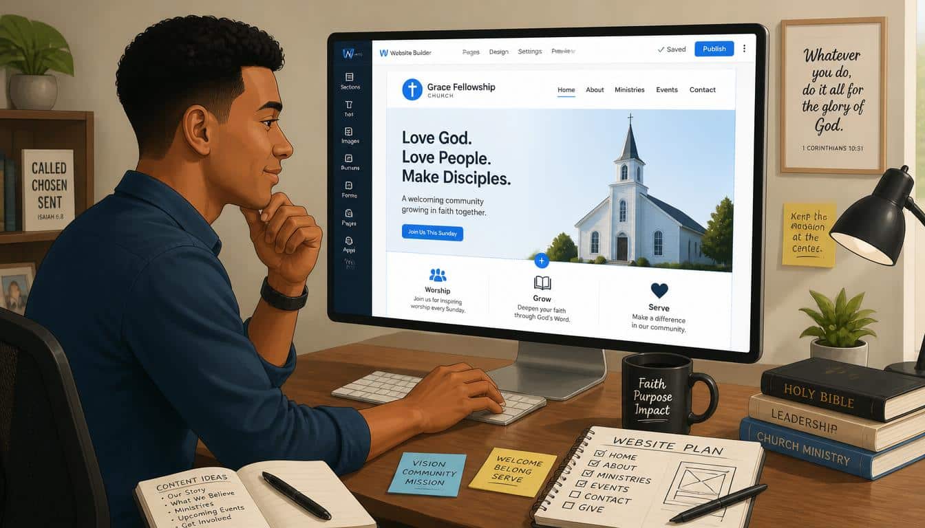 Practical Step-by-Step Church Website Setup