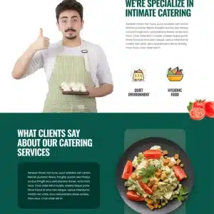 Catering Services WordPress Theme