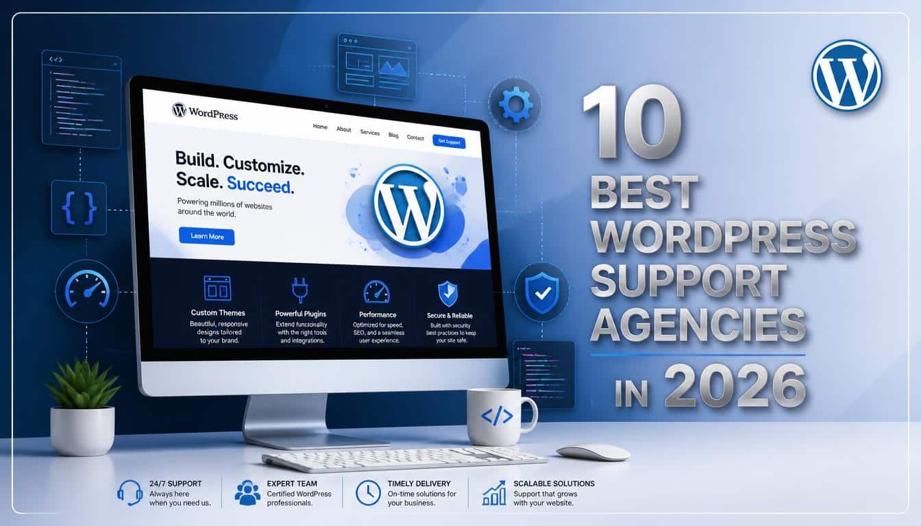 Best WordPress Support Agencies in 2026