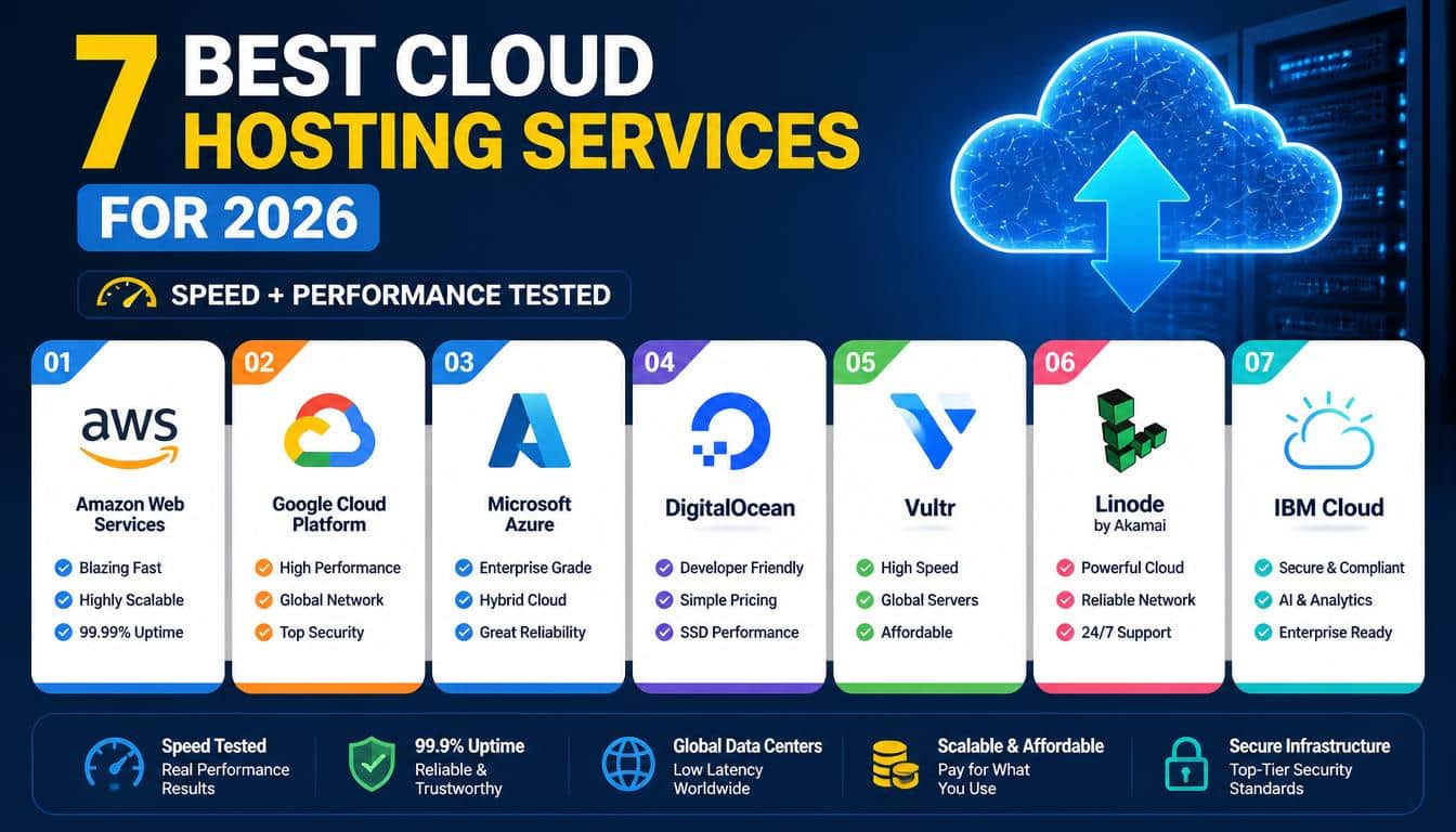 7 Best Cloud Hosting Services for 2026