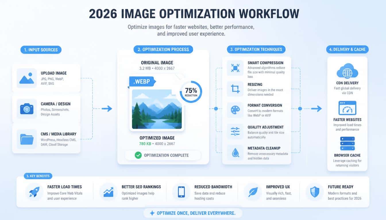 A Simple 2026 Image Optimization Workflow