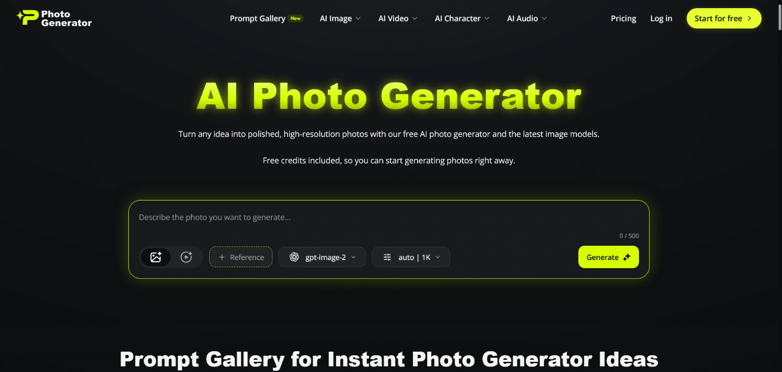 AI Photo Generator