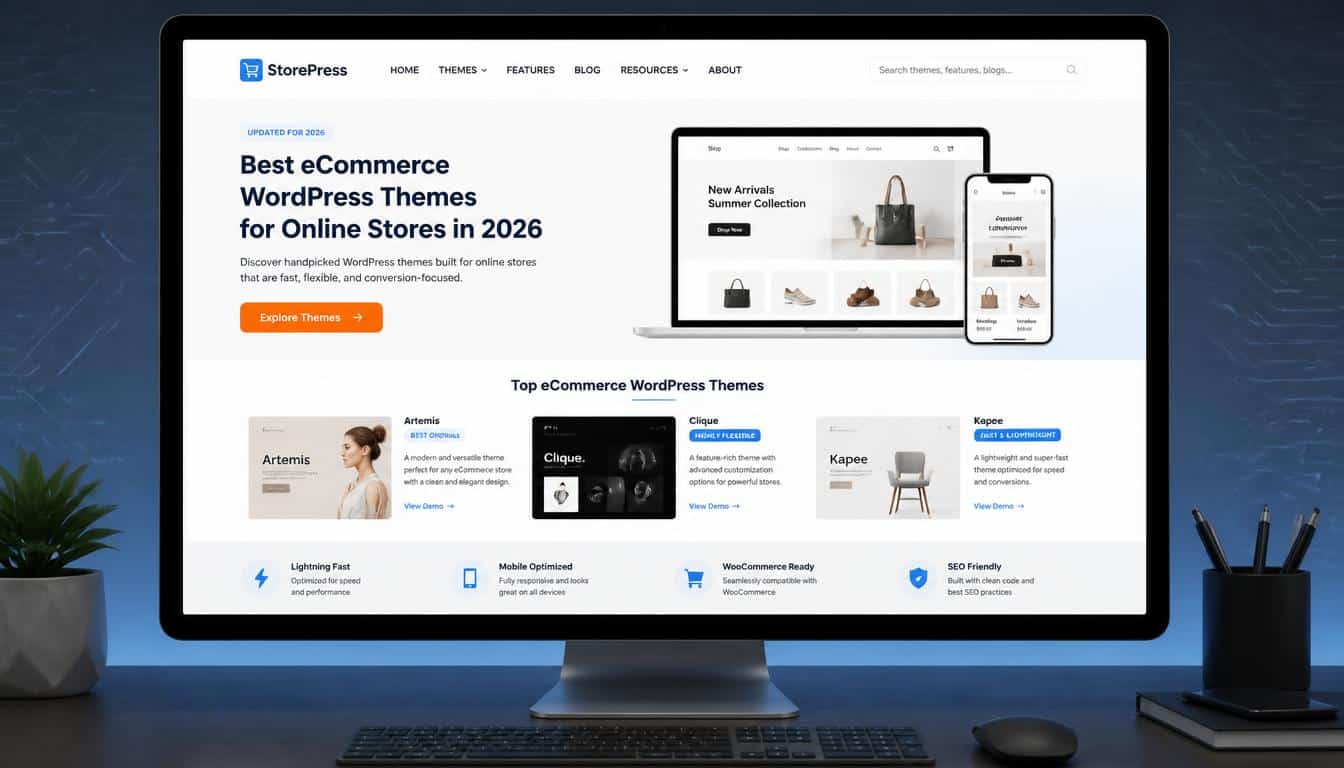 Best eCommerce WordPress Themes for Online Stores in 2026