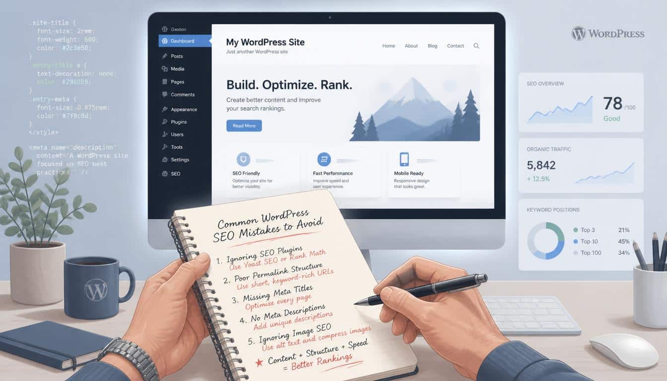 Common WordPress SEO Mistakes to Avoid