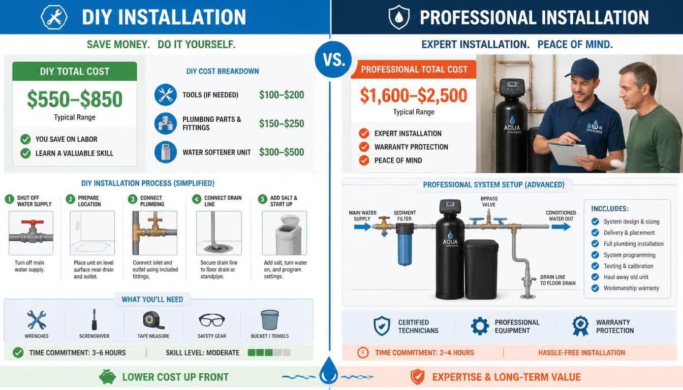 DIY Water Softener Installation