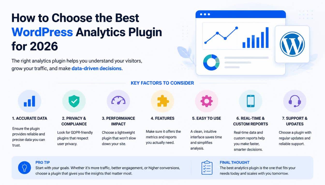 How to Choose the Best WordPress Analytics Plugin for 2026