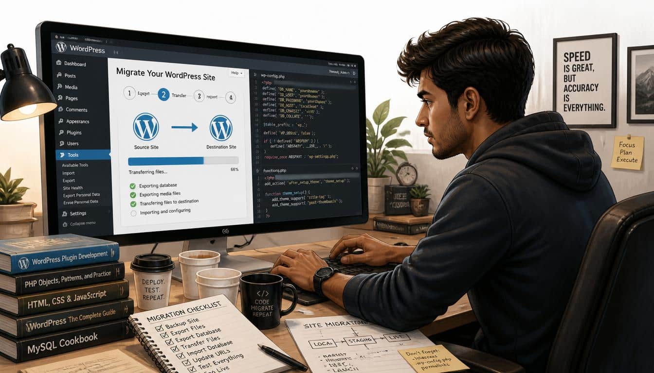 How to Manually Migrate a WordPress Site