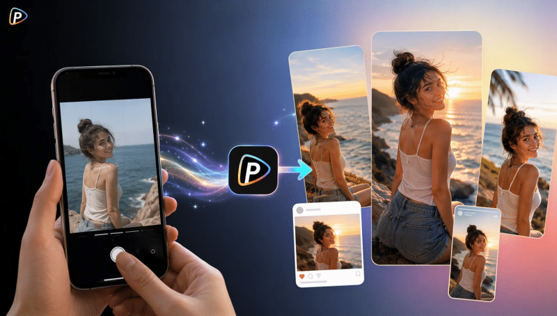 How to Turn Casual Phone Photos into Social Media Content